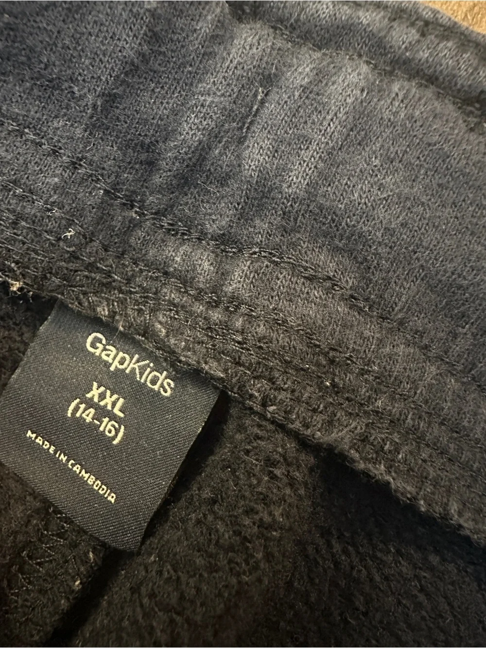 Gap Kids Cotton Blend 2013 Sweatpants Kid’s Size XXL Navy Blue